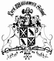 Lord Williams's School Crest - From Abel and Haron's Spanking Blog